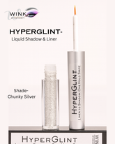 HyperGlint Liquid Eyeliner – Chunky Silver (Liner to Shadow)